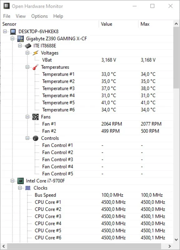 Open Hardware Monitor: Free PC Health Monitoring for Windows