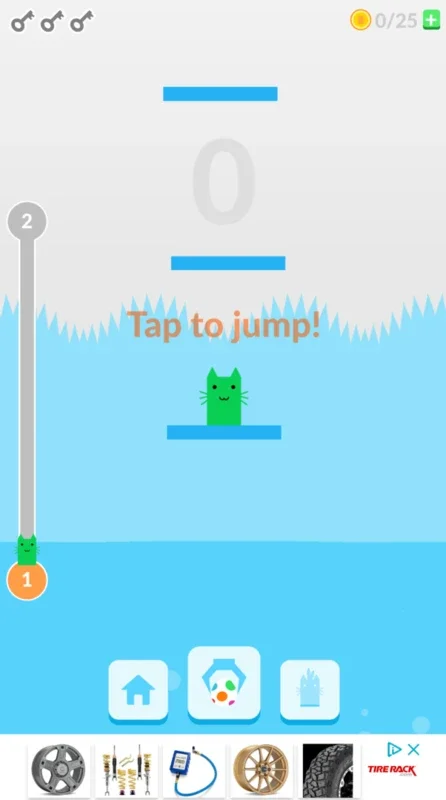 Kitten Up! for Android - Fun Cat Climbing Game