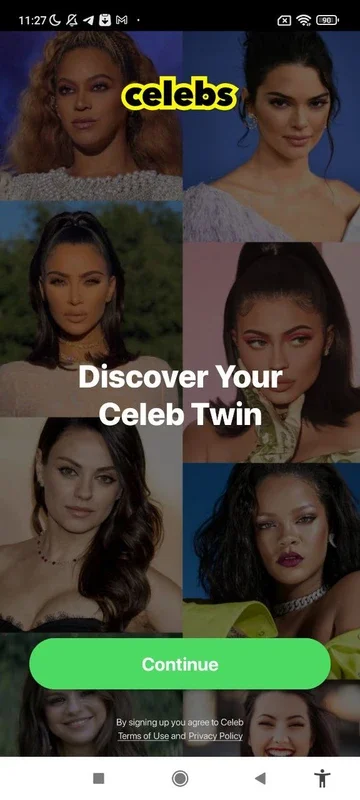 Celebs for Android - Discover Your Celebrity Look - alike