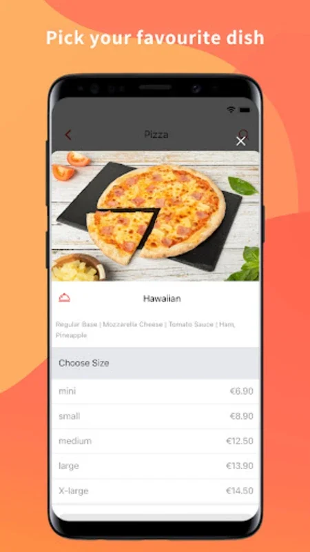 Mizzoni's Pizza for Android - Enjoy Authentic Italian Pizza