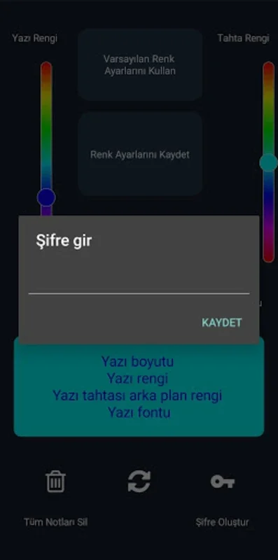 Not Defteri Türkçe for Android: Secure Note-Taking App