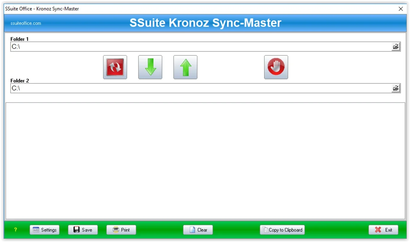 SSuite Kronoz Sync-Master for Windows - Efficient File Synchronization