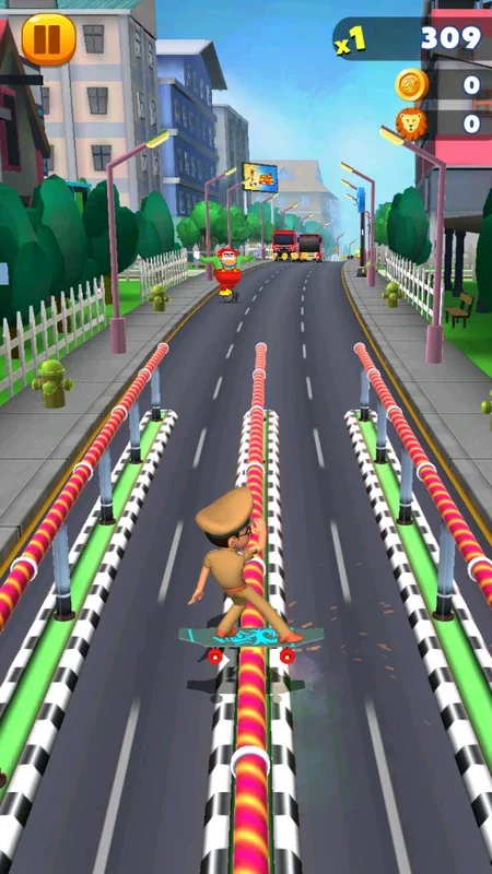 Little Singham Super Skater for Android - Run with Little Singham