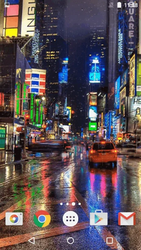 Rainy Cities Live Wallpaper HD for Android - Relaxing Visuals