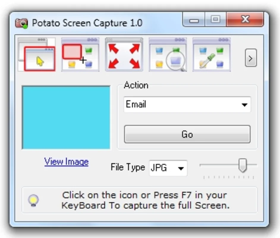 Potato Screen Capture for Windows - Free Screenshot Tool