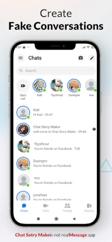 Chat Story Maker: Fake Message for Android - Create Amusing Pranks