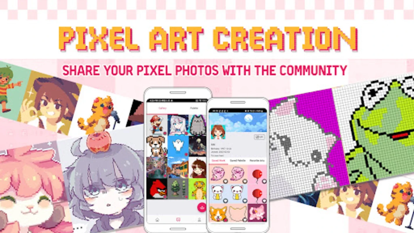 Pixel Maker for Android - Create and Share Pixel Art