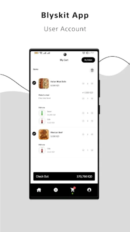 Blyskit for Android - A New Way to Order Meals