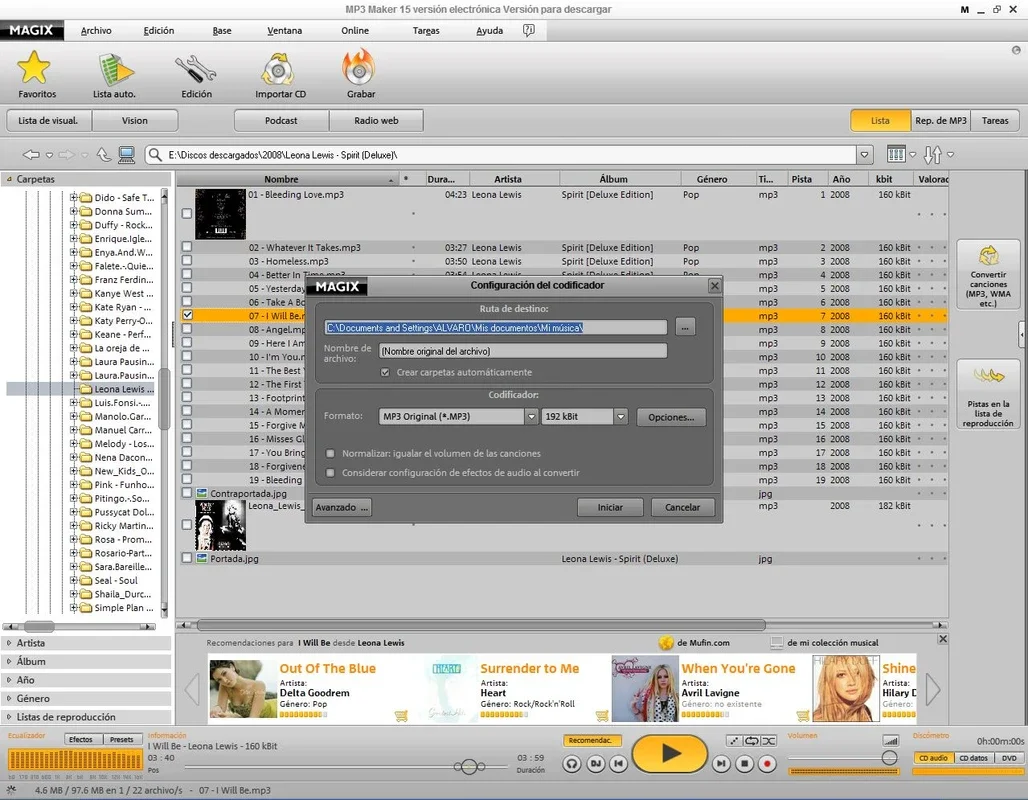 MAGIX MP3 Maker for Windows - Manage, Convert, Play and Burn mp3 Files