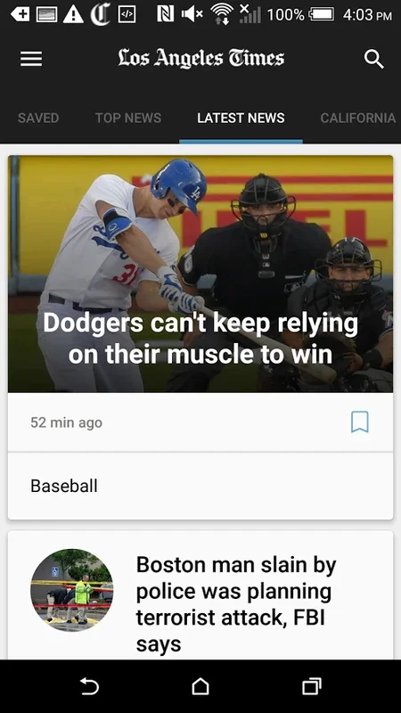 LA Times for Android - Stay Informed with Quality Content