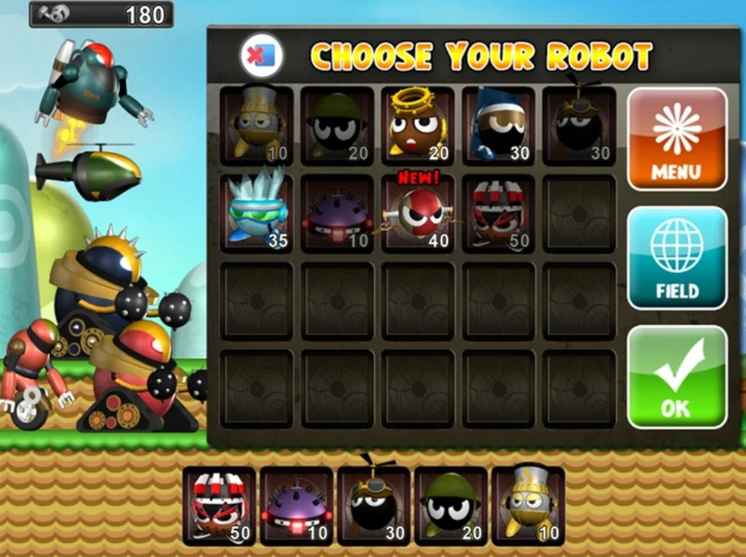 Mini Robot Wars for Windows - Defend the Minirobots' Homeworld