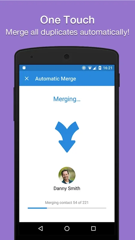 Simpler Merge for Android: Merge Duplicate Contacts