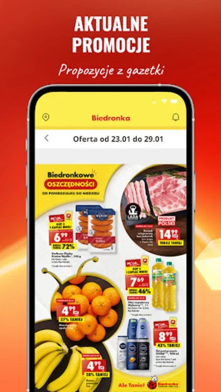 Biedronka for Android: Personalized Grocery Deals