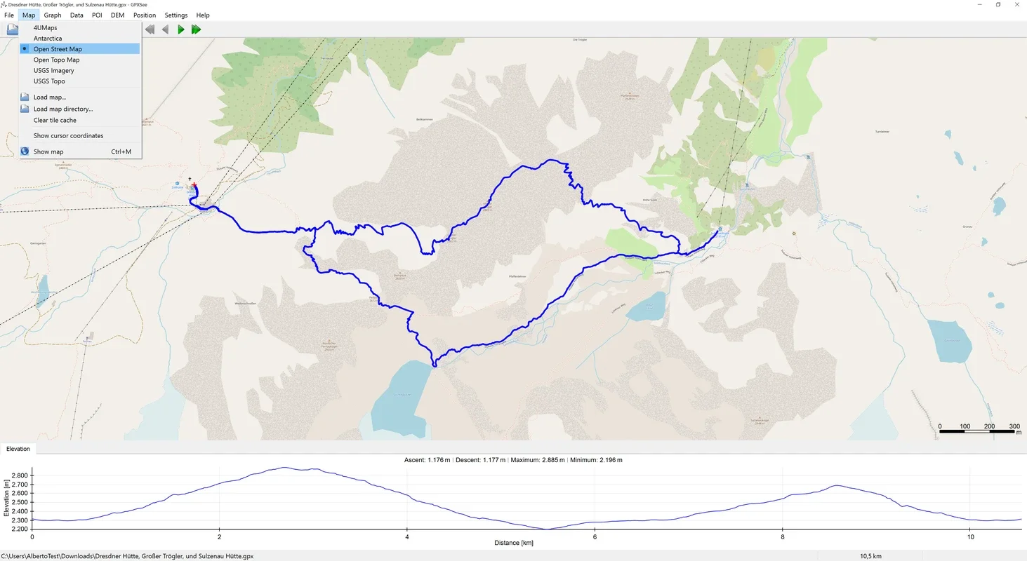 GPXSee for Mac - Free Route Viewing and Analysis