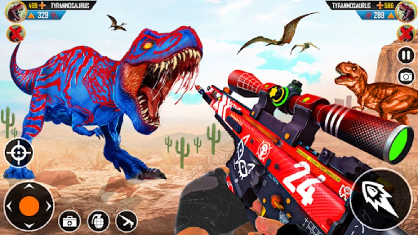 Wild Dinosaur Hunting Attack for Android - Hunt Prehistoric Creatures