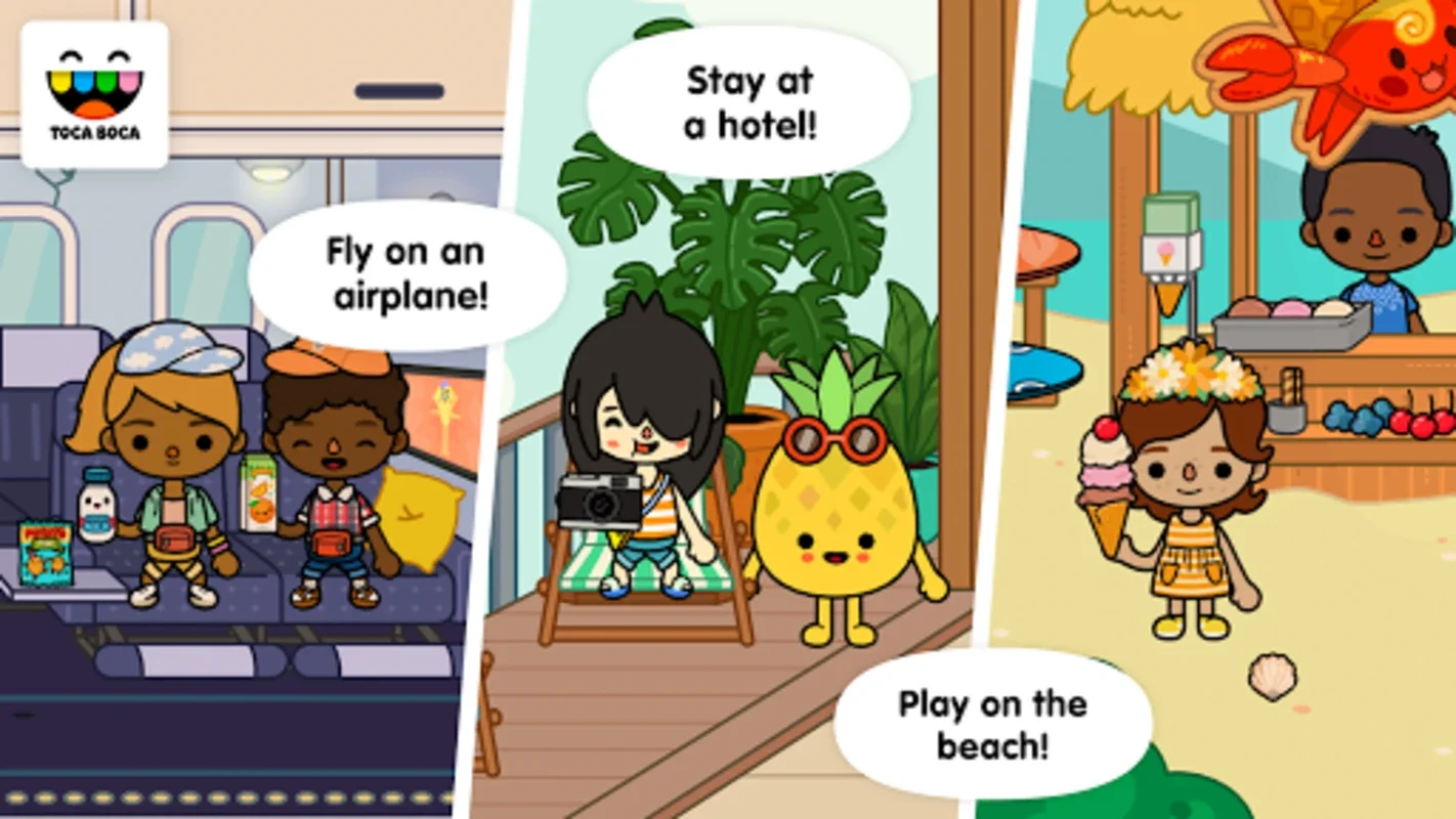 Toca Life: Vacation for Android - Immersive Adventures