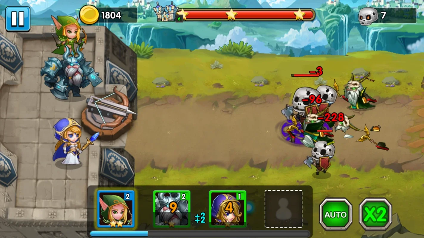 Defender Heroes Castle Defense for Android - Engaging Strategy