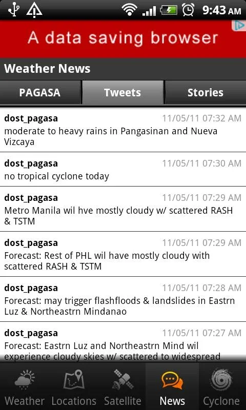 PH Weather for Android: Comprehensive Weather Info