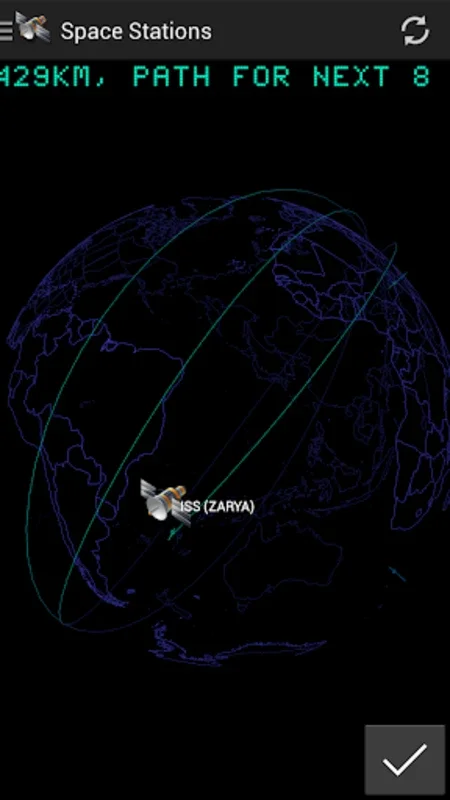 3D Satellite for Android - Real-Time Satellite Tracking