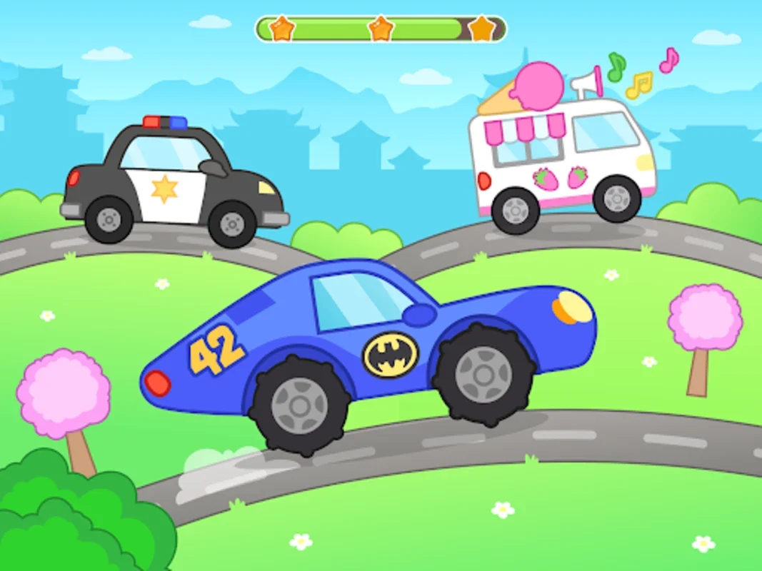 Car games for toddlers & kids on Android - No Downloading Required