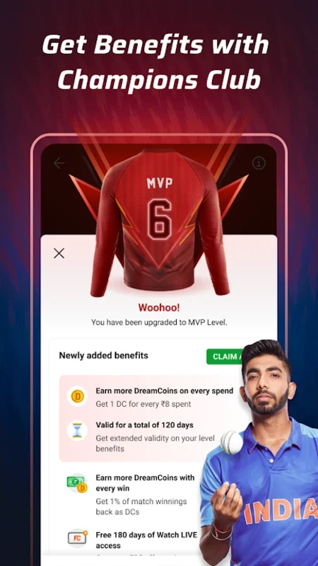 Dream11 for Android - Manage Your Cricket Team