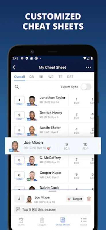 Fantasy Football Draft Wizard for Android: Enhance Your Draft