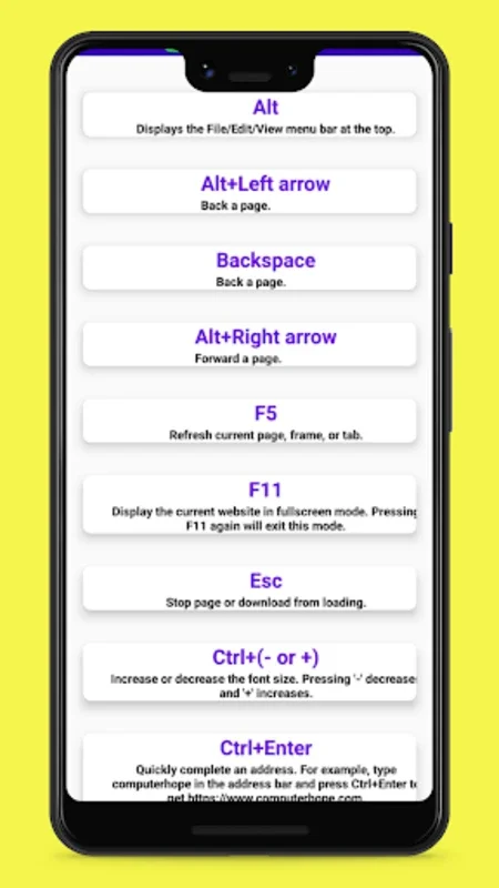 Computer Shortcut Key for Android - Boost Productivity