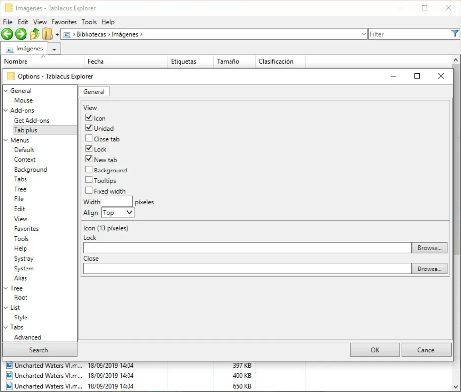 Tablacus Explorer for Windows: Customizable File Manager