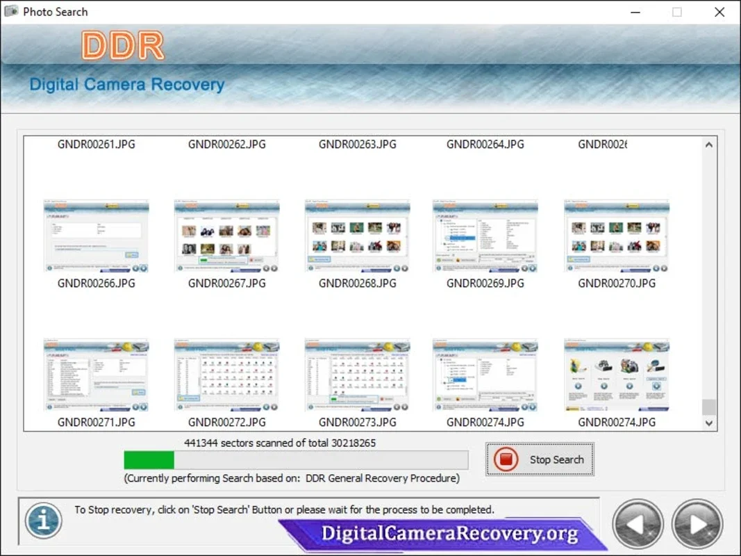 Digital Camera Recovery for Windows - Recover Lost Data