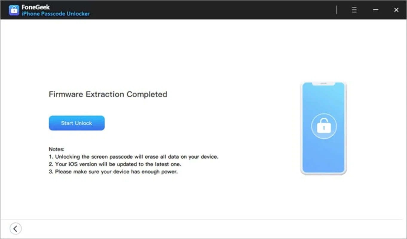 FoneGeek iPhone Passcode Unlocker for Windows: Unlock with Ease