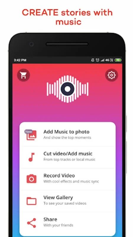 MusicForInsta for Android - Create Engaging Instagram Stories