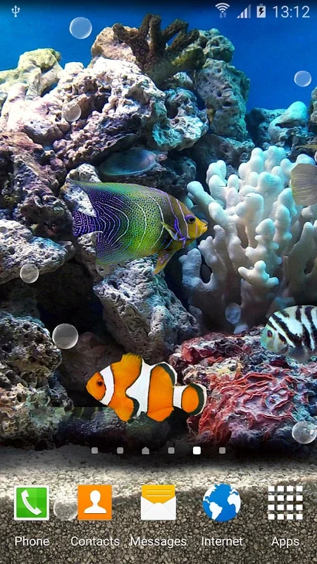 Coral Fish 3D Live Wallpaper for Android - Immersive Underwater Experience