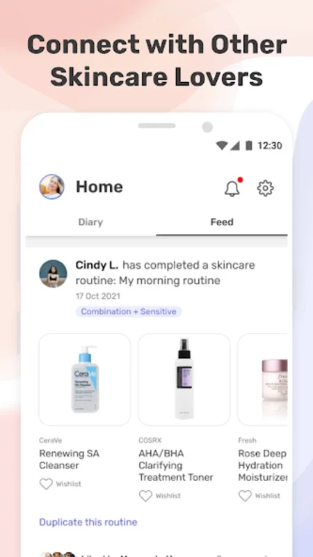 TroveSkin for Android - Enhance Your Skincare Routine