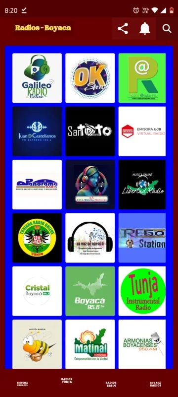 RADIOS-BOYACA for Android: Diverse Radio Content