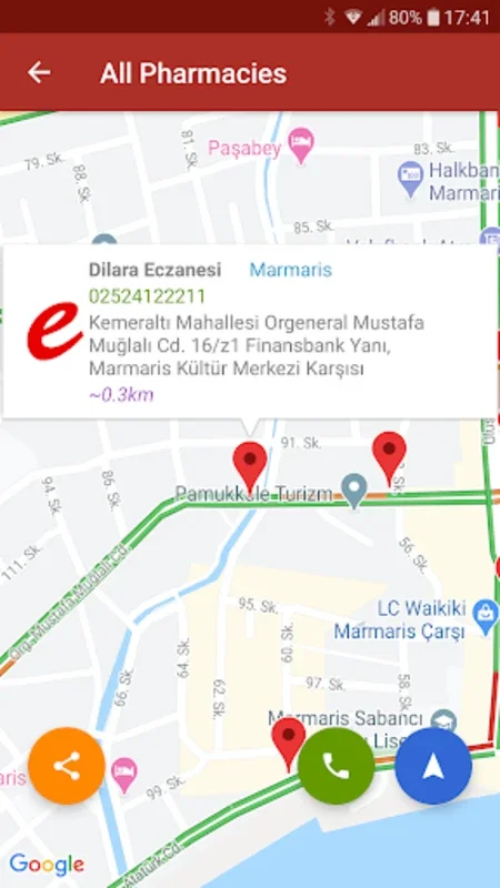 Turkey Pharmacies On-Duty for Android: Find On-Duty Pharmacies Easily