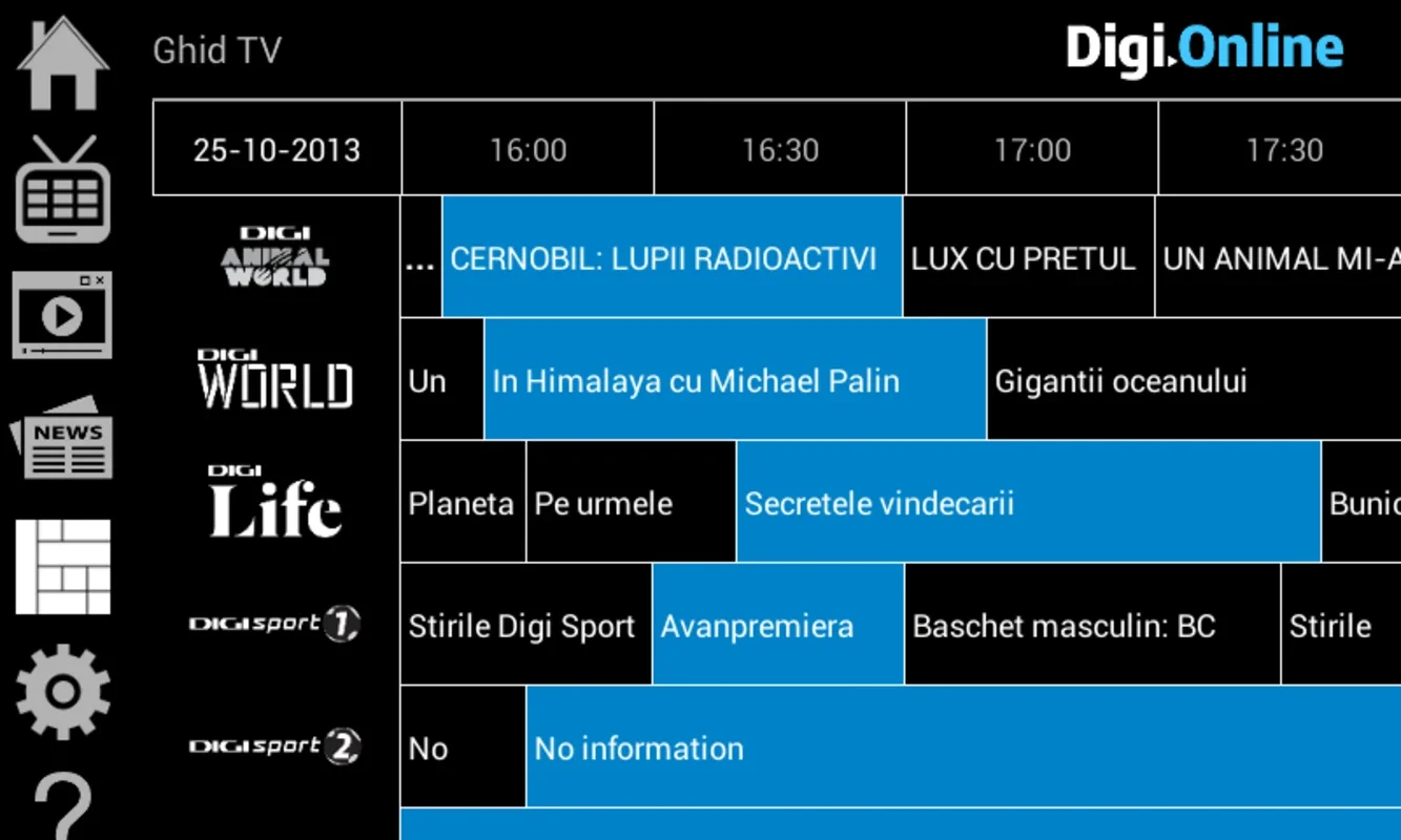 Digi.Online for Android - Stream Over 90 TV Channels