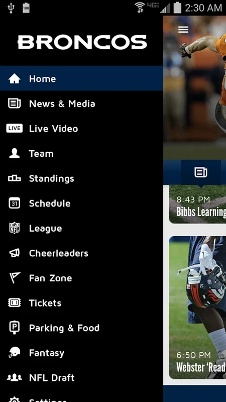 Broncos for Android - The Ultimate Fan App