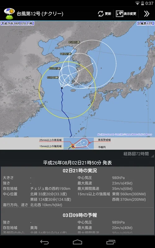 WeatherNow for Android - Accurate Japan Weather Info