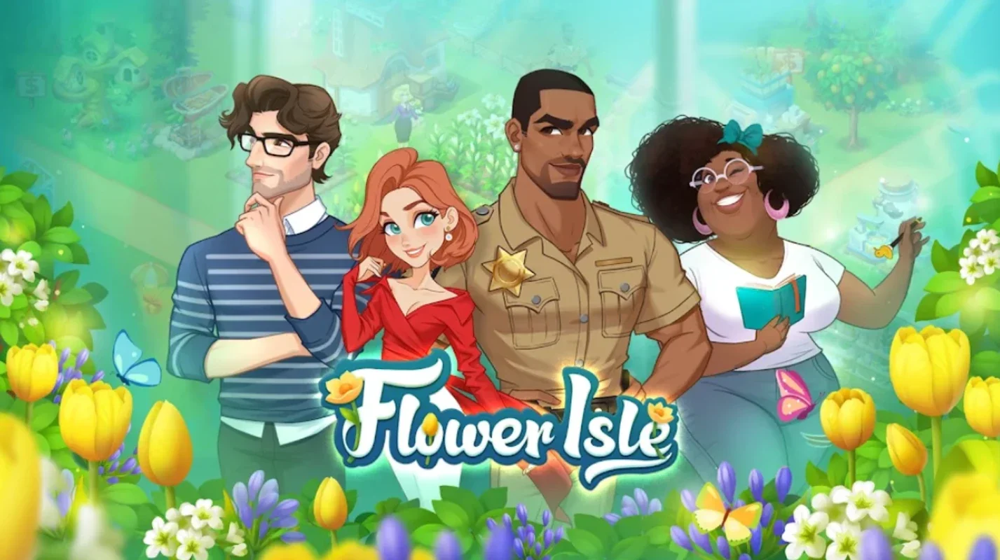 Flower Isle for Android - A Thriving Flower Business