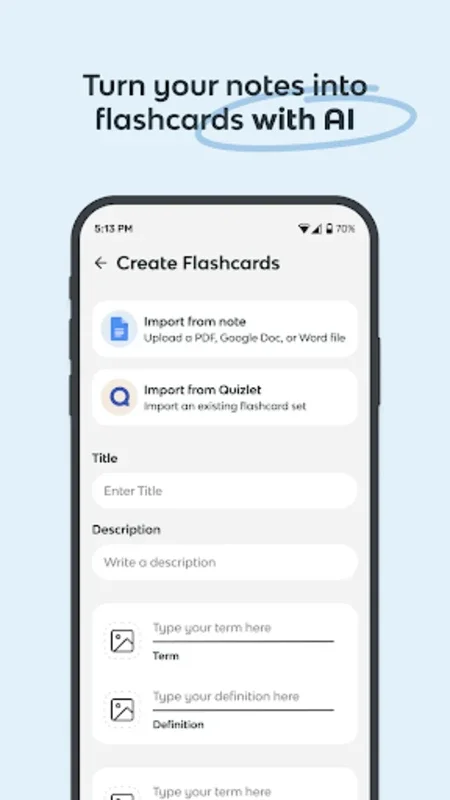 Knowt - AI Flashcards & Notes for Android: Elevate Your Learning