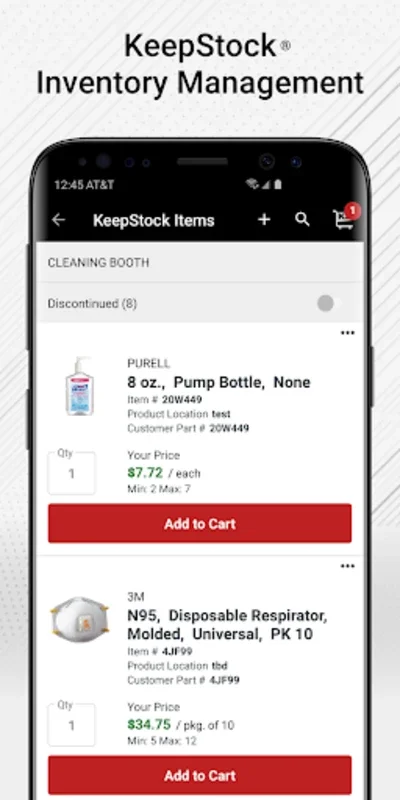 Grainger for Android: Streamlining Industrial Supply Management