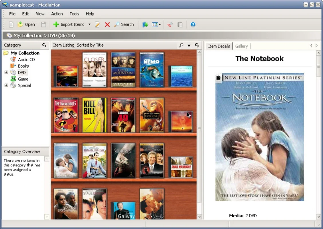 MediaMan for Windows - Organize Your CDs and DVDs