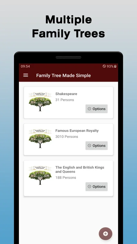 Family Tree Made Simple for Android: Effortless Family Tree Creation