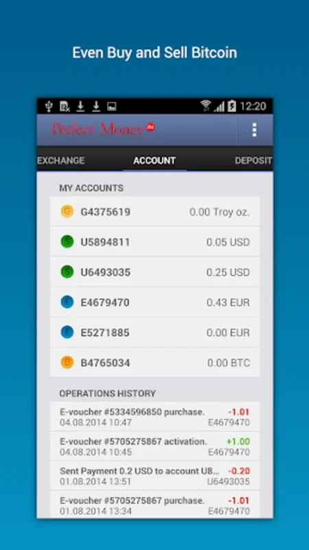 Perfect Money Android App: Secure Mobile Financial Management