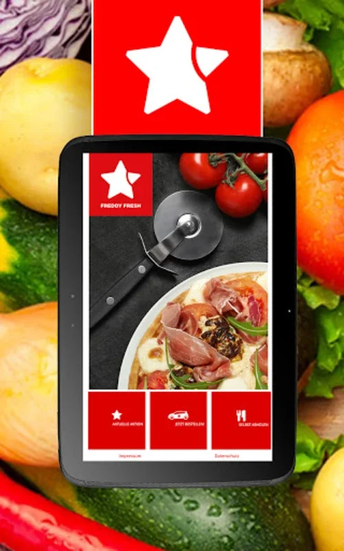 FREDDY FRESH PIZZA for Android - Order Italian-American Food Easily