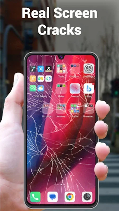 Broken Screen Prank for Android - Realistic Pranks