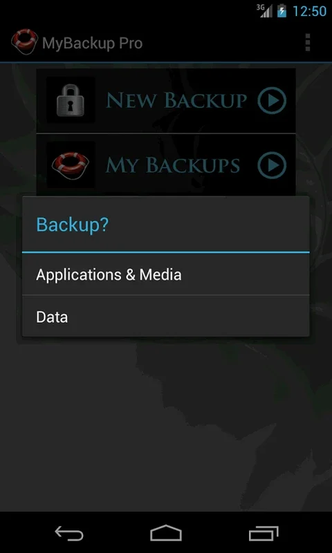 My Backup for Android - Comprehensive Data Protection