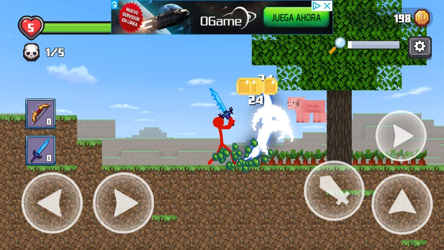 Stickman vs Craftman for Android - An Action-Packed Gaming Experience