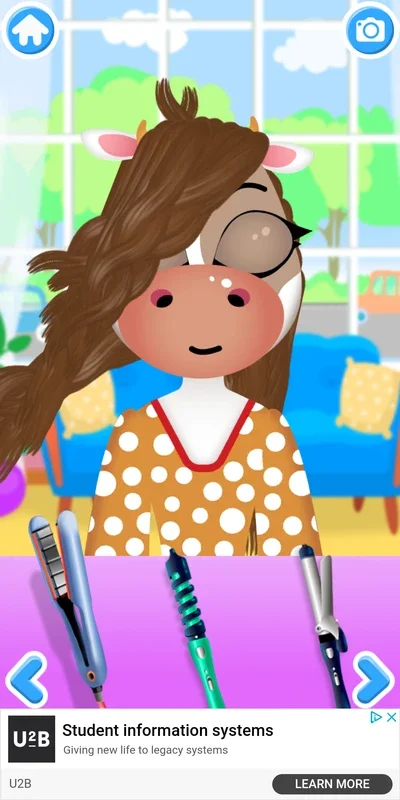 Hair salon: animals for Android - Fun Game for Kids