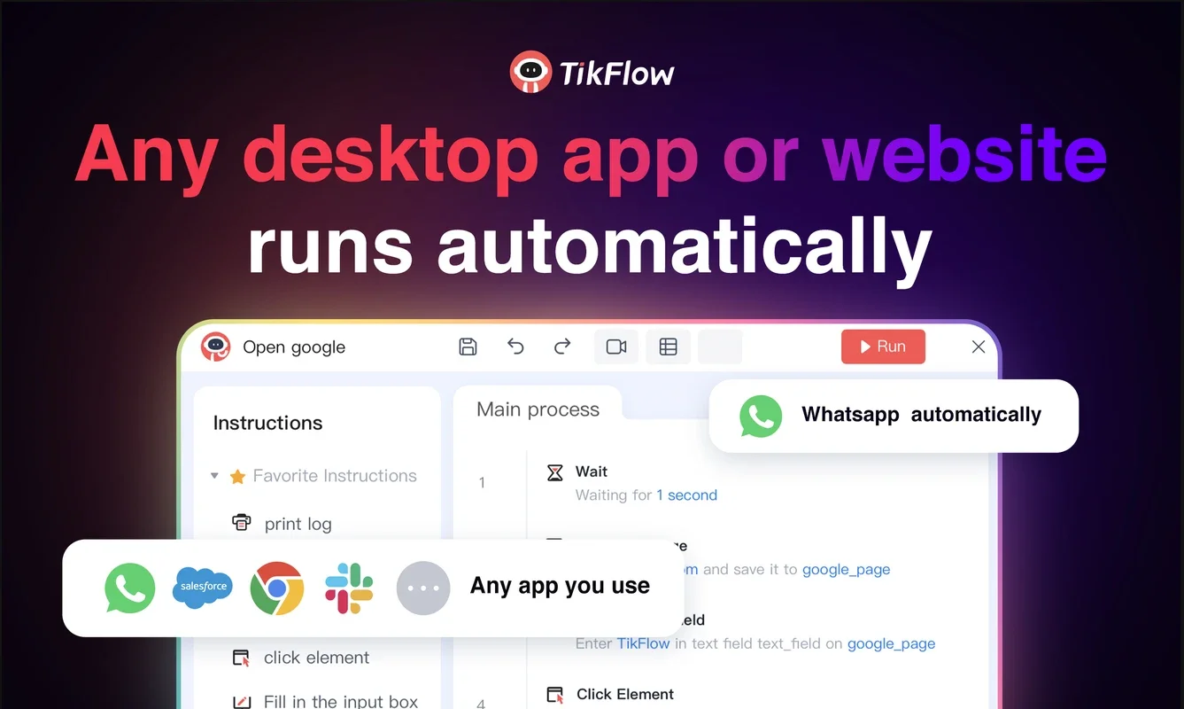 TikFlow RPA for Windows: Transform Business Processes